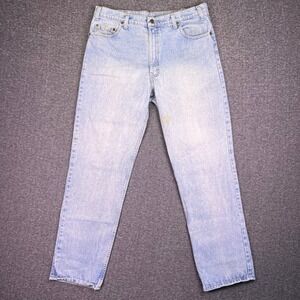 VTG 80s Levis 540 Jeans Mens 38x32 Light Wash Retro Relaxed Straight USA Made